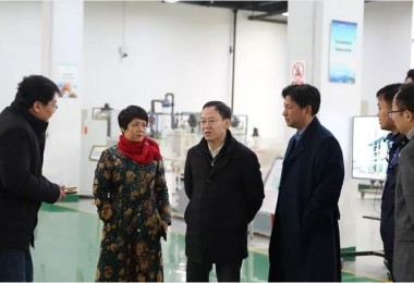 湖南省生态环境厅监测处等领导到华时捷环保调研