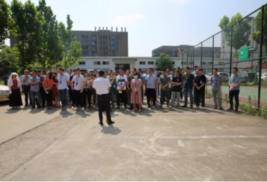 安全生产月-华时捷环保组织消防疏散演练及消防安全知识专题培训